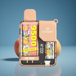 Aivono Aim-Tank 9500 Puffs 18ml Őszibarack Körte Magyarország Nagykereskedelem