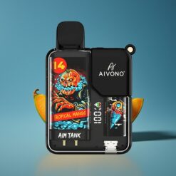 Aivono Aim-Tank 9500 Puffs Trópusi Mango LCD Hungary Wholesale