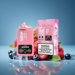 Razz Bar 40000 Puffs Kevert Bogyós-Görögdinnye Jég Eldobható Vape Magyarország Nagyker