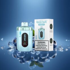 Razz Bar 50K 1.0 Ohm Áfonya Jég Hungary Wholesale