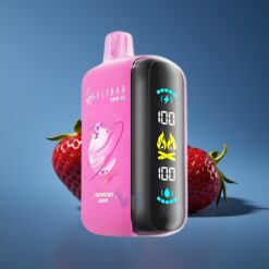 ELF BAR RAYA D3 25000 Puffok Nagy Kijelző Eper Szőlő Magyarország Nagykereskedelmi