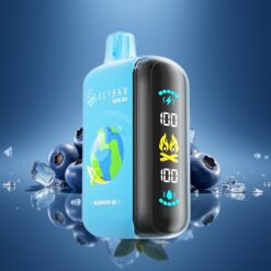 ELF BAR RAYA D3 25000 Puffs Nagy Kijelzős E-liquid Figyelő Kékáfonya Jeges Magyarország Nagyker