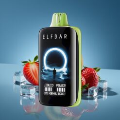 Elf Bar MoonNight 40000 Puff Újratölthető Eper-Poholyk Jég Magyarország Nagyker