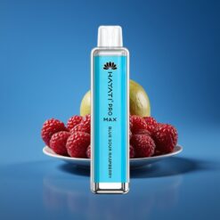 Hayati Pro Max 4000 Puffs 2% Nikotin Kék Savanyú Málna Hungary Wholesale