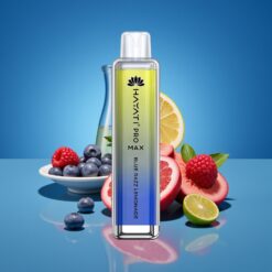 Hayati Pro Max 4000 Puffs Kettős 1.1 Ohm Málna Citromlé Hungary Wholesale