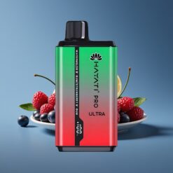 Hayati Pro Ultra 15000 Füst Kékáfonya Málna Cseresznye Citrom & Kékáfonya Hungary Wholesale