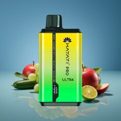 Hayati Pro Ultra 15000 Puff 2% Szőlő Uborka Alma Ananász Szenvedély Lim Magyarország Nagyker