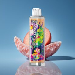 Uwin Crystal 10000 Puff RGB Fényes Őszibarack Jég Magyarország Nagyker