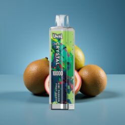 Uwin Crystal 10000 Puff RGB Sárkánygyümölcs Guava Magyarország Nagykereskedelem