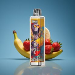 Uwin Crystal 10000 Puffs RGB Eper Banán Magyarország Nagykereskedelem