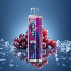 Uwin Crystal 10000 Puffs RGB Szőlő Jég Magyarország Nagykereskedelem