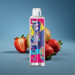 Uwin Crystal 10000 Szivárgány Eper-Kiwi RGB Magyarország Nagykereskedelmi