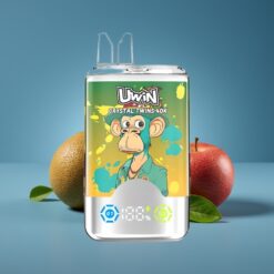 Uwin Crystal Twins 40000 Púff Kivi Passiógyümölcs Guava Két Alma Magyarország Nagykereskedelem