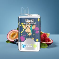 Uwin Crystal Twins 40000 Púff Kivi Szenvedélygyümölcs Guava Áfonya Málna Hungary Wholesale