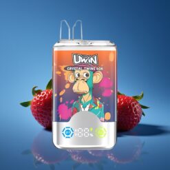 Uwin Crystal Twins 40000 Puff 32ml Eper Málna Cseresznye Kék Magyarország Nagykereskedelem