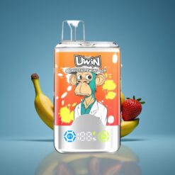 Uwin Crystal Twins 40000 Pufi Kettős Íz Eper Banán Szerelme 66 Magyarország Nagyker