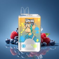 Uwin Crystal Twins 40000 Száj Két Íz Meggy Málna Jég Magyarország Nagyker